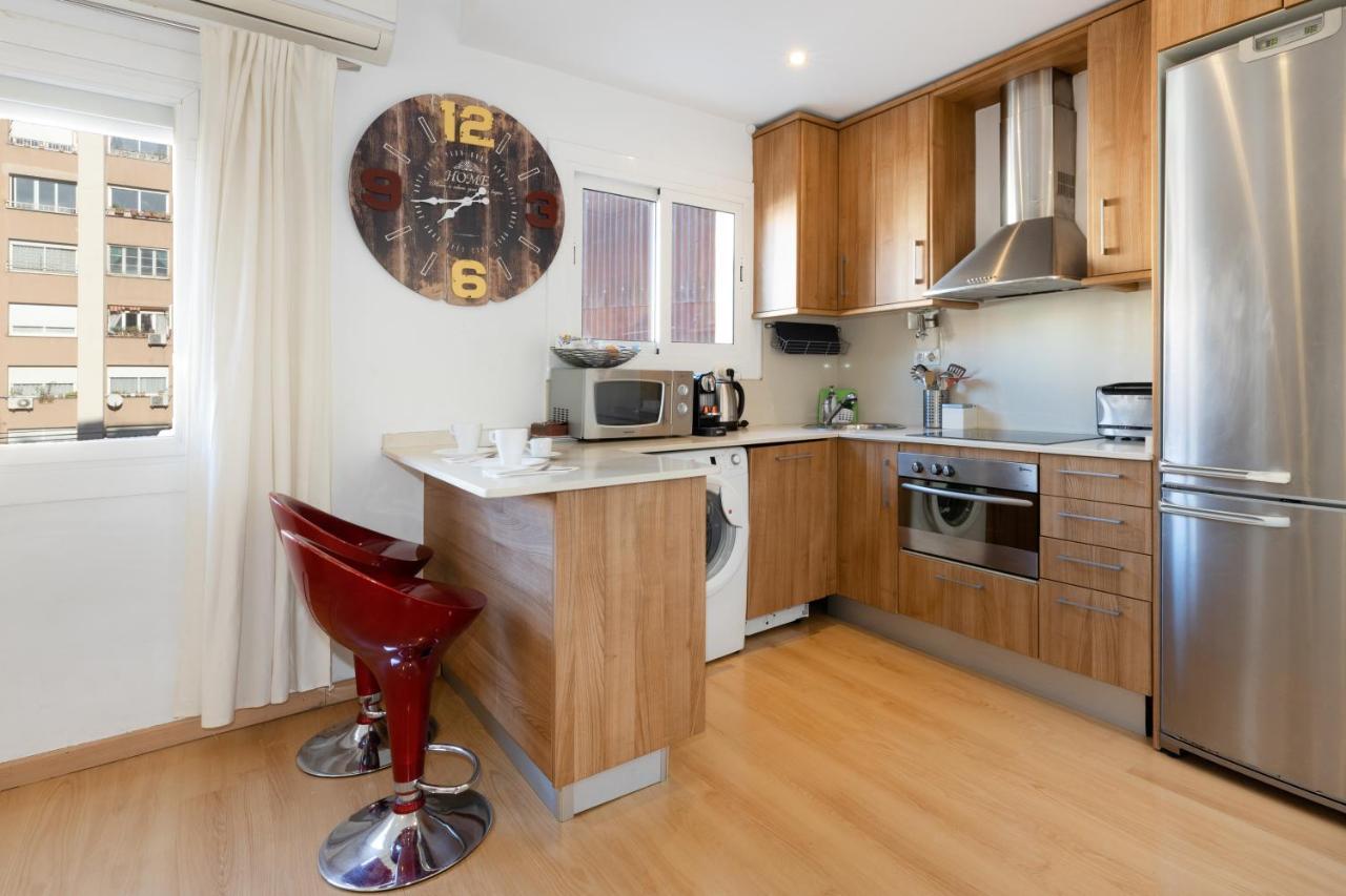 Cute Apartment In Sants Station With Hbo & Alexa & Ac Barcelona Exterior foto